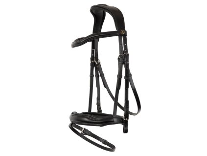 Uzdečka BR Luton (barva černá, velikost cob)
