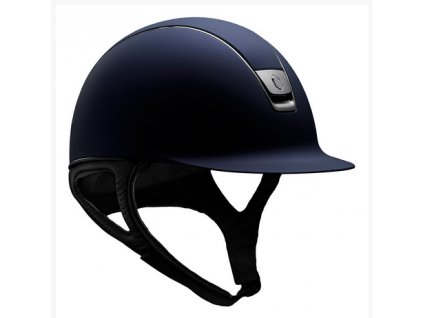 Jezdecká helma Samshield Shadowmatt Standard VG1 blue (barva modrá, velikost M)