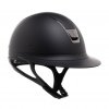 Jezdecká helma Samshield Shadowmatt Miss Shield (barva černá, velikost helmy S 52 - 56 cm)