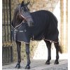 Deka lehká stájová Horseware Rambo Helix (barva černá/oranžová, velikost 155 cm)