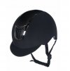 Jezdecká helma HKM Carbon Professional černá (barva černá, velikost helmy 53 - 55 cm)