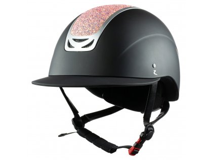 Horze třpytivá helma Apex Crystal