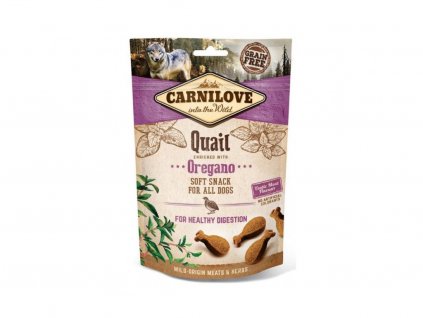 Carnilove Dog Semi Moist Snack Quail&Oregano 200g