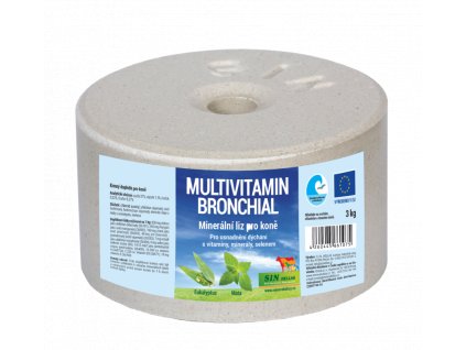 Bronchial, minerální multivitaminový liz na uvolnění dýchacích cest, 3 kg