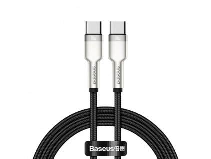 Baseus nabíjecí a datový kabel Type-C / Type-C 100W / délka 1m / Black (Délka 1M)