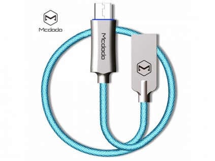 Mcdodo rychlonabíjecí a datový kabel USB/Micro USB (1m) Blue (Délka 1,5M)