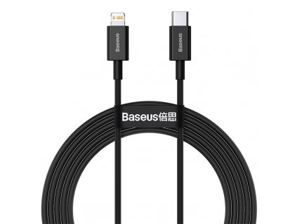 1698 baseus pruzny nabijeci a datovy kabel usb c lightning 20w cerna