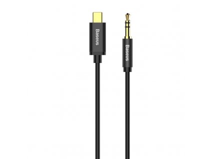 Baseus audiokabel Yiven Type-C / Jack 3.5mm  / délka 1,2m / Black