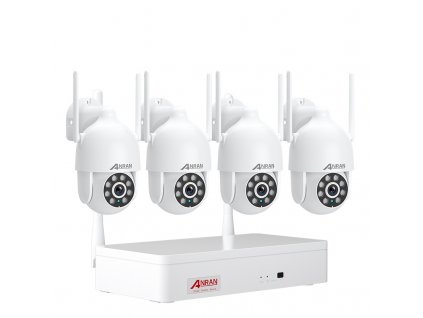 WiFi kamerový systém ANRAN P2-DW858 s rozlišením 5MP / úložiště 1TB / 4x kamera