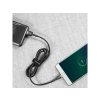 Baseus nabíjecí a datový kabel Micro USB 2.4A / délka 1M Grey-Black (Délka 0,5M)