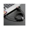1236 2 baseus nabijeci a datovy kabel usb pro lightning 1 5a delka 2m red black