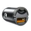 Baseus Tiny Star Mini nabíjecí adaptér do autozapalovače / USB Port / Grey