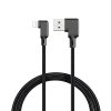 2831 13 mcdodo nabijeci a datovy kabel usb lightning otoceny o 90 stupnu 1 2 m black ca 7510