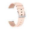 1611 silikonovy reminek sirka 20mm chytre hodinky smart xp8 fit rose gold