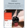 Měření Tělesné teploty It is especially important to keep track of your body temperature changesduring the epidemic and track your body status. The smartwatchhas a built in thermometer function th