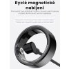 Ryclé magnetické nabíjení About 1 Hour for fully charge. You to check the battery level from the APP.