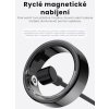 Ryclé magnetické nabíjení About 1 Hour for fully charge. You to check the battery level from the APP.