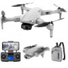 Dron Visu L900 Pro SE / 4K kamera / WiFi / GPS / 3x baterie / stříbrný