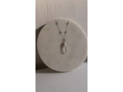 Náhrdelník s krištáľom a herkimer diamantom