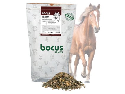 BOCUS Kůň EquiBo Extra Müsli - 25 kg
