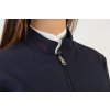 Funkční mikina top Gaia Jezdecká Makebe MaKeBe Modrá navy blue barva detail límec 1024 dámská Equirocks
