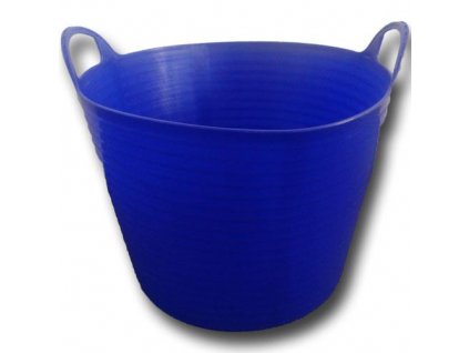 Plastový kbelík FLEXI, 42 45 l tmavě modrý