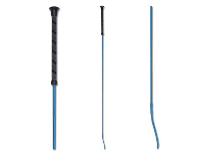 244 bic drezurni s anti slip rukojeti azurove modry 100cm