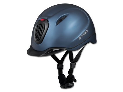 Jezdecká přilba Swing H11 Pro modrá matná 52-55cm