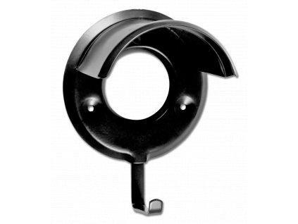 601 drzak na uzdecky kovovy waldhausen cerny