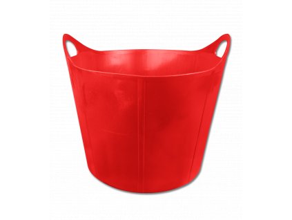 Plastový kbelík Flexi 28L červený Waldhausen