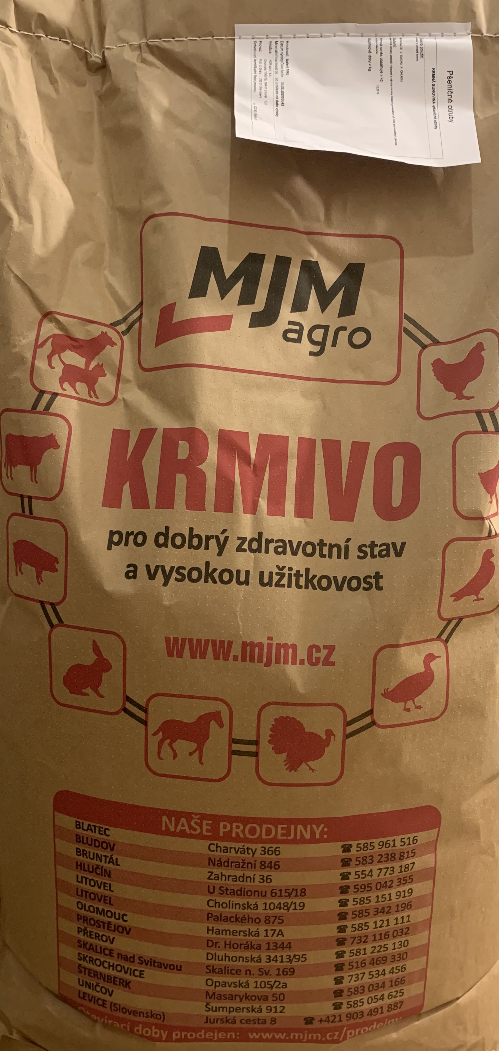 Pšeničné otruby 10kg