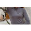 Shirt With Long Sleeves Silver
