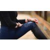 Blue Winter Thermal Riding Leggings