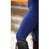 Blue Winter Thermal Riding Leggings
