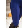 Blue Winter Thermal Riding Leggings