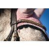 Luxury Saddle Pad and Ear Bonnet Set – Dusty Pink, Full