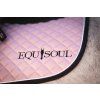 Luxury Saddle Pad and Ear Bonnet Set – Dusty Pink, Full