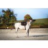 Luxury Saddle Pad and Ear Bonnet Set – Brown, Full
