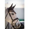 Luxury Saddle Pad and Ear Bonnet Set – Brown, Full