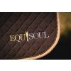 Luxury Saddle Pad and Ear Bonnet Set – Brown, Full