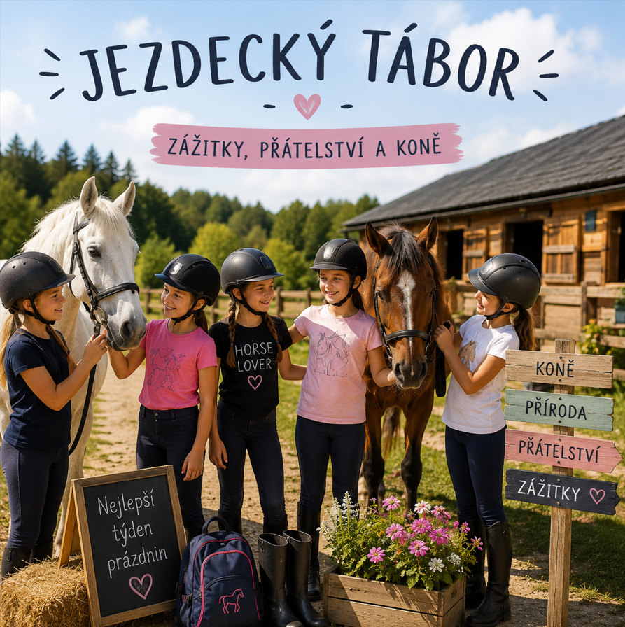 Co si zabalit na jezdecký tábor? PDF s odškrtávacím seznamem na konci článku