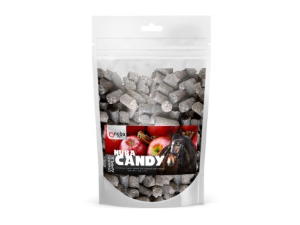 nuba candy applecinnamon doypack 1 kg smakolyki dla koni o smaku jablka z cynamonem