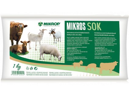 Mikros SOK pro skot, ovce a kozy 1kg