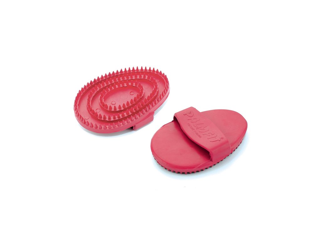 AMAHORSE RUBBER OVAL CURRY COMB