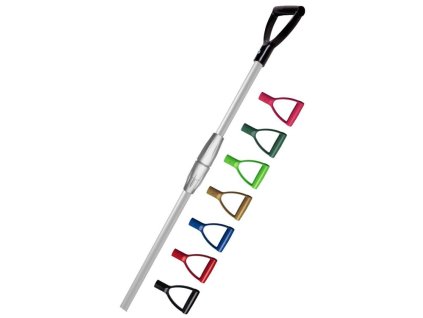 0006783 v plast telescopic aluminum handle for fork va00417 750