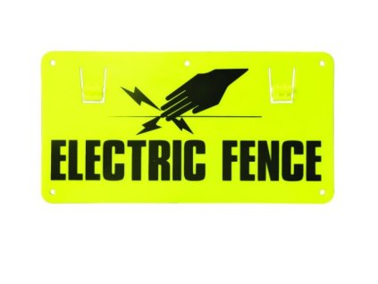 Výstražná tabuľka na elektrický ohradník Power Energy