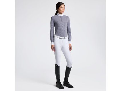 Jazdecká košeľa dámska pásikavá Cavalleria Toscana