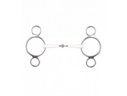 WALDHAUSEN EQUIMOUTH THREE-RING BIT (Dĺžka 13,5)