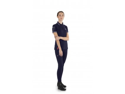 APOMC Air polo front side navy blue 200