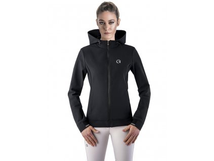 jacket hoodie with hood for women navy blue 002